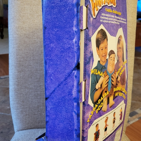 The Flintstones Movie - Talking Fred - Talking Figure 4 Phrases New In Box 1993 - Picture 3 of 6